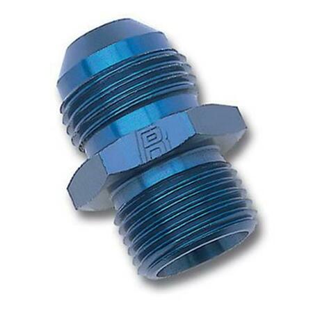 RUSSELL-EDEL 16 mm x 1.5 Adapter Fitting Flare to Metric Adapter, Blue R62-670530